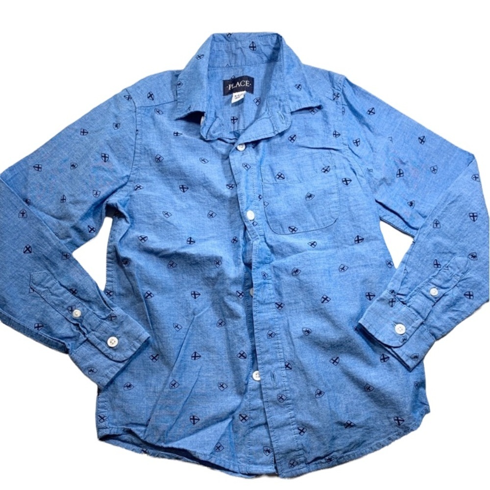 Children’s Place | Button Down Shirt S 5/6 Long Sleeve Top Dressy